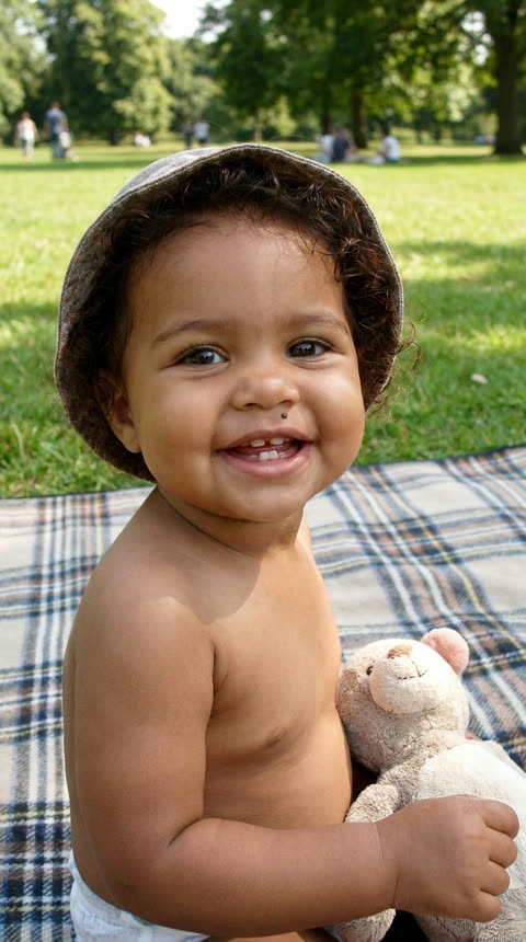 Sample photo at age 1