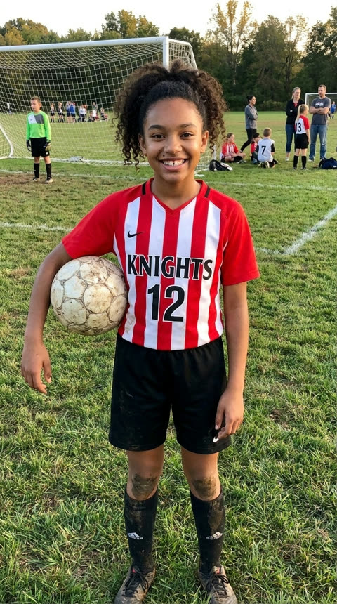 Sample photo at age 11