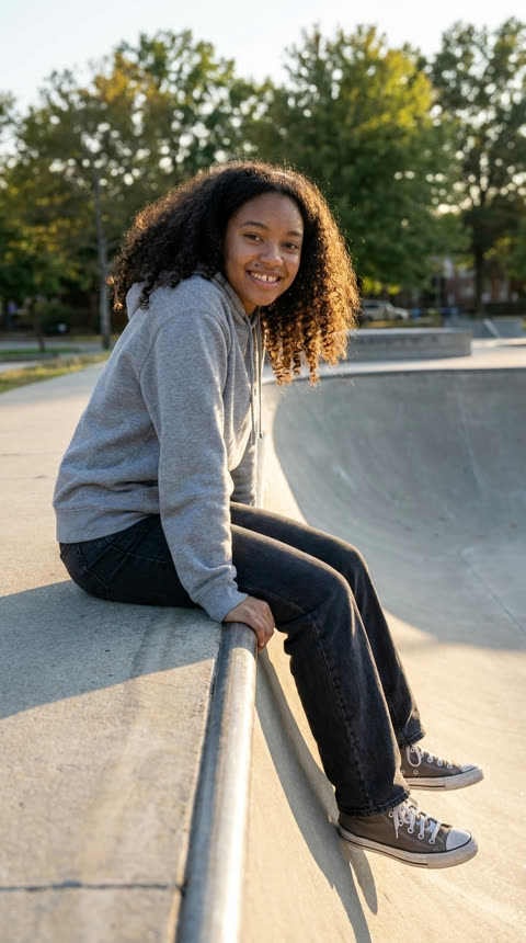 Sample photo at age 15