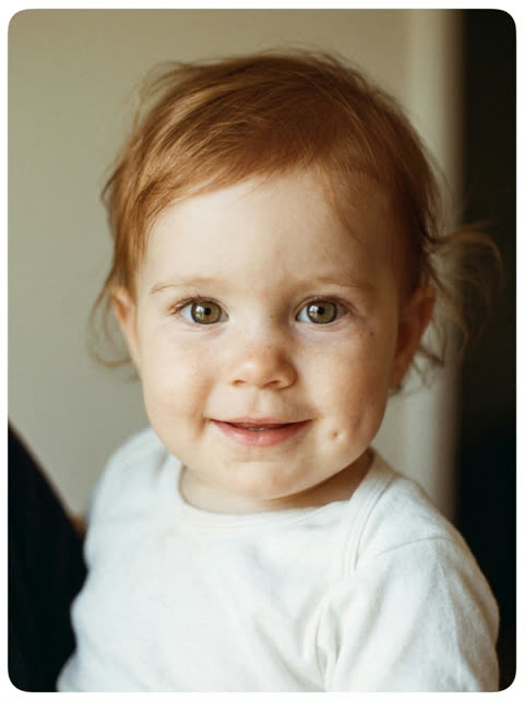 Sample photo at age 1